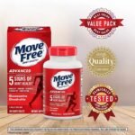 Move Free Advanced Glucosamine Joint Health Support Supplement Tablets, 200 ct.