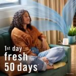 Febreze PLUG Scent Booster Kit, CALM Lavender + Vanilla Bean and April Fresh, 1 Device + 3 Refills
