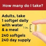 Nature Made Burp-Less Fish Oil 1200 mg Softgels, 240 ct.