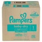 Pampers Baby Dry Diapers, Sizes 1-6