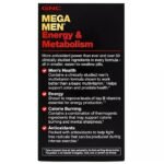 GNC Mega Men Energy and Metabolism Multivitamin Caplets, 180 ct.