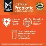 Member's Mark 10 Strain Probiotic Capsules, 84 ct.