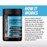 ONNIT Shroom Tech SPORT Pre-Workout Energy Support Supplement, 84 ct.