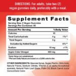 Nature's Truth Apple Cider Vinegar Gummies, 400 mg 120 ct.