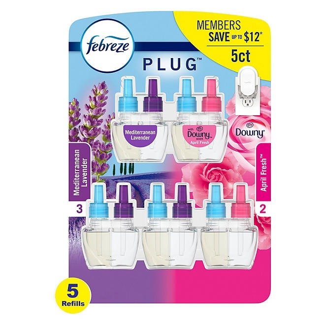 Febreze Plugs Air Freshener Refills (various scents)