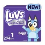 Luvs Pro Level Leak Protection Diapers, Sizes: 1-7