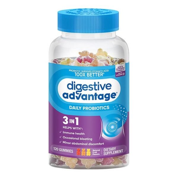 Digestive Advantage Daily Probiotic Gummies, 120 ct.