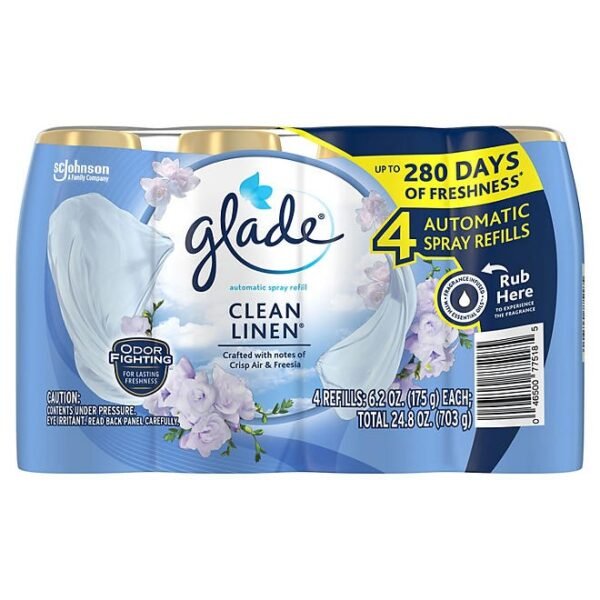 Glade Automatic Spray Air Freshener Refills, 4 ct., Choose Scent