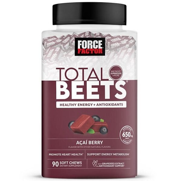 Force Factor Total Beets Soft Chews, 90 ct.