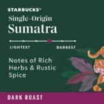 Starbucks Dark Roast K-Cup Coffee Pods, Single-Origin Sumatra, 72 ct.