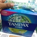 Tampax Pearl Super Tampons, Unscented, 96 ct.