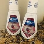 Crest 3D White Glamorous White Alcohol-Free Whitening Mouthwash, Arctic Mint, 32 fl. oz., 2 pk.