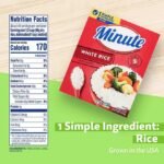 Minute Instant Light and Fluffy White Rice, 72oz.