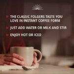 Folgers Classic Roast Instant Coffee Crystals, 16 oz.