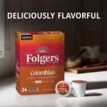 Folgers Medium Roast K-Cup Coffee Pods, 100% Colombian, 100 ct.