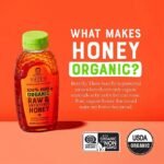 Nature Nate's 100% Organic Pure Raw and Unfiltered Honey, 40 oz.