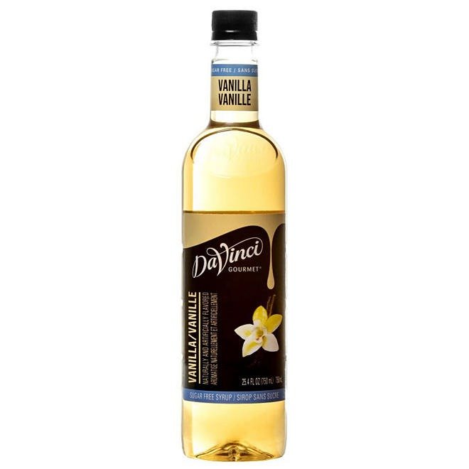 DaVinci Gourmet Sugar-Free Syrup, Vanilla, 25.4 fl. oz.