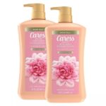 Caress Daily Silk Hydrating Body Wash, White Peach & Orange Blossom, 30 fl. oz., 2 pk.