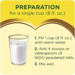 Nestle NIDO Fortificada Dry Whole Milk Powder 4.85 lb.