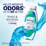 Downy Rinse & Refresh Laundry Fabric Rinse, Cool Cotton, 3 Bottles, 76.5 fl. oz.