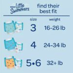 Huggies Little Swimmers Swim Diapers, Sizes 3-6