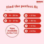 Huggies Little Movers Baby Diapers, Sizes 3-8
