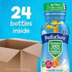 PediaSure Grow and Gain Nutritional Shake with Fiber for Kids, Vanilla, 8 fl. oz., 24 pk.
