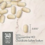 Member's Mark Extra Strength Glucosamine HCl and Chondroitin Sulfate Sodium Tablets, 340 ct.