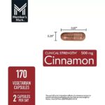 Optimize Your Health with Member's Mark Clinical Strength Cinnamon Member's Mark Clinical Strength Cinnamon is a high-quality supplement designed to promote normal blood glucose levels† and support circulatory and heart health. Each vegetarian capsule is packed with 500mg of Cinnulin PF Cinnamon Extract, a clinically researched ingredient known for its beneficial effects on blood sugar levels.†* Free From Harmful Additives Member's Mark Clinical Strength Cinnamon prioritizes your health and safety. It is free from synthetic dyes, added sugars, artificial flavors, and common allergens such as milk, egg, gluten, soy, and wheat. This makes it a suitable choice for individuals with dietary restrictions or sensitivities. Cinnulin PF® has been clinically researched at 500 mg per day and it has been shown to support healthy blood sugar levels.*† Chromium and Magnesium play a key role in the metabolism of glucose.* †Members Mark™ Clinical Strength Cinnamon supports healthy blood glucose levels and sugar metabolism already within the normal range. *These statements have not been evaluated by the Food & Drug Administration. This product is not intended to diagnose, treat, cure or prevent any disease. †Supports healthy blood glucose levels and sugar metabolism within the normal range.