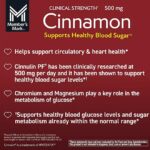 Optimize Your Health with Member's Mark Clinical Strength Cinnamon Member's Mark Clinical Strength Cinnamon is a high-quality supplement designed to promote normal blood glucose levels† and support circulatory and heart health. Each vegetarian capsule is packed with 500mg of Cinnulin PF Cinnamon Extract, a clinically researched ingredient known for its beneficial effects on blood sugar levels.†* Free From Harmful Additives Member's Mark Clinical Strength Cinnamon prioritizes your health and safety. It is free from synthetic dyes, added sugars, artificial flavors, and common allergens such as milk, egg, gluten, soy, and wheat. This makes it a suitable choice for individuals with dietary restrictions or sensitivities. Cinnulin PF® has been clinically researched at 500 mg per day and it has been shown to support healthy blood sugar levels.*† Chromium and Magnesium play a key role in the metabolism of glucose.* †Members Mark™ Clinical Strength Cinnamon supports healthy blood glucose levels and sugar metabolism already within the normal range. *These statements have not been evaluated by the Food & Drug Administration. This product is not intended to diagnose, treat, cure or prevent any disease. †Supports healthy blood glucose levels and sugar metabolism within the normal range.