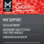 Member's Mark CoQ10 Softgels, 200 mg, 180 ct.