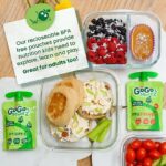GoGo SqueeZ Applesauce Pouches, Apple Apple, 3.2 oz., 32 ct.
