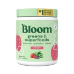 Bloom Nutrition Greens & Superfoods Powder, Berry, 0.5 lbs.