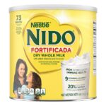 Nestle NIDO Fortificada Dry Whole Milk Powder 4.85 lb.