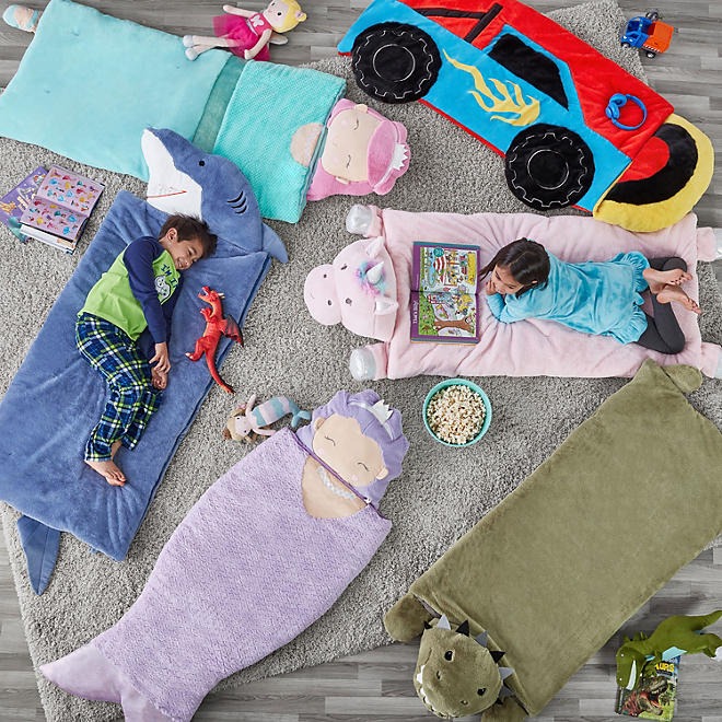 Member's Mark Faux Fur Kids Sleeping Bag, Assorted Styles