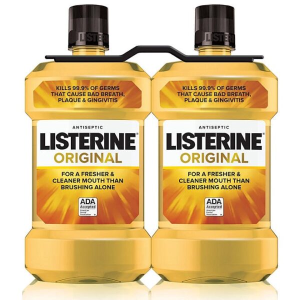 Listerine Antiseptic Original Mouthwash, 50.7 fl. oz., 2 pk.