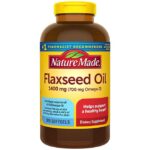 Nature Made Flaxseed Oil 1400 mg Softgels, 300 ct.