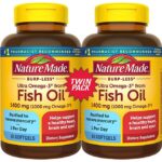 Nature Made Burp-Less Ultra Omega-3 Fish Oil Softgels, 130 ct.