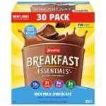 Carnation Breakfast Essentials Nutritional Powder Drink Mix, Chocolate 30 ct.
