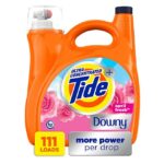 Tide + Downy Liquid Laundry Detergent, April Fresh, 111 loads, 141 fl. oz..