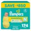 Pampers Swaddlers Diapers, Sizes Newborn-8