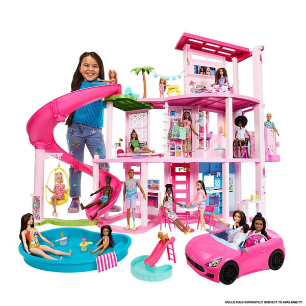 Barbie Dreamhouse Dollhouse with Accessories